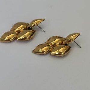 VINTAGE NAPIER PIERCED EARRINGS